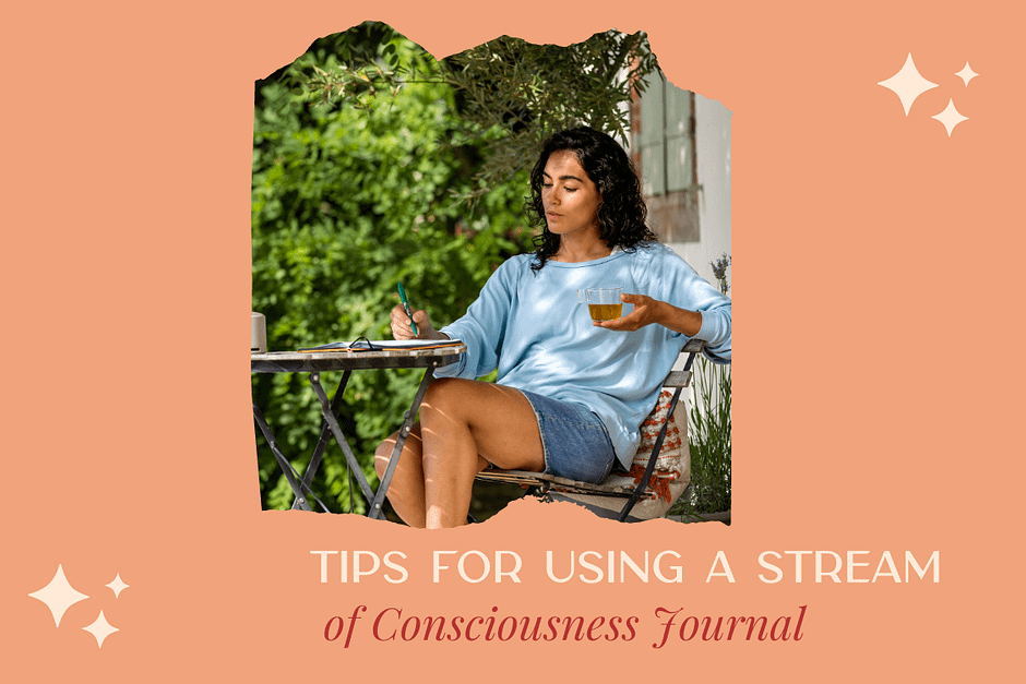 Latina woman journaling