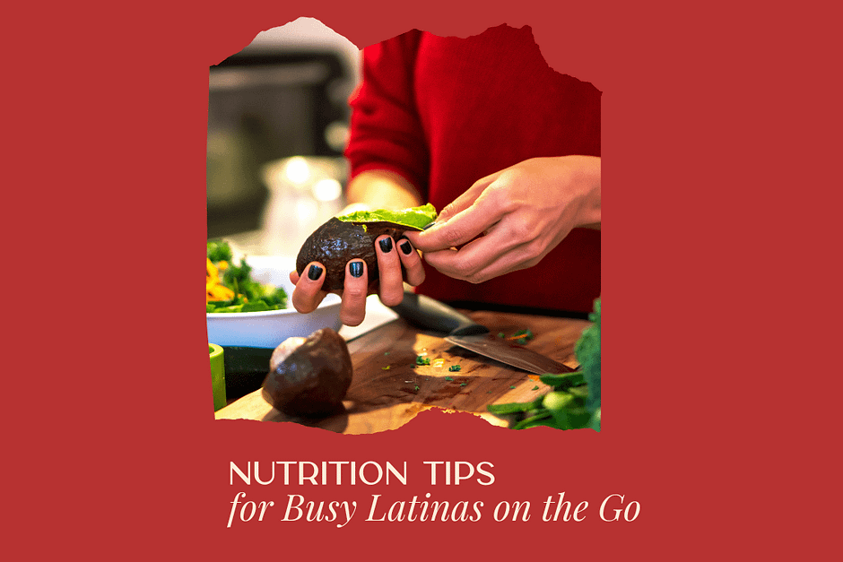 Latina cutting an avocado
